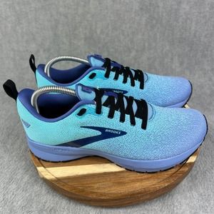 Brooks Revel 5 Womens 10 Blue Running Shoes Athletic Sneakers Gym Walking